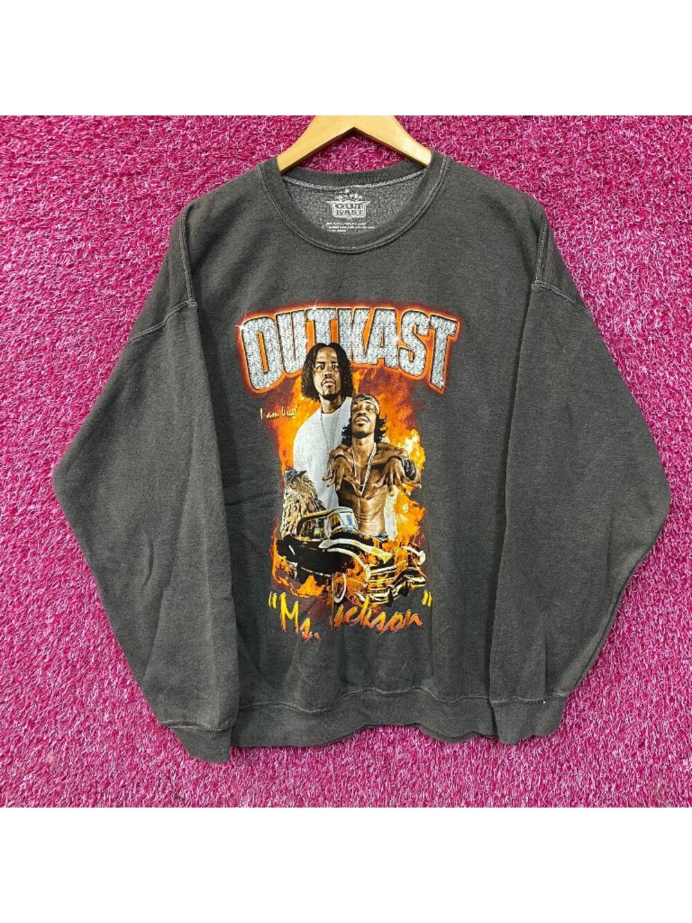 Outkast I am 4 Real Ms. Jackson Hip Hop Sweater size Medium